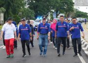 Rajut Silaturahmi dan Kolaborasi, ASN Jalan Sehat Bersama Pj Gubernur Sulsel dan Kepala BKN RI