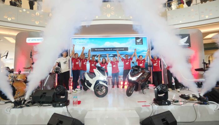 New Honda PCX160 Resmi Dilaunching di Makassar