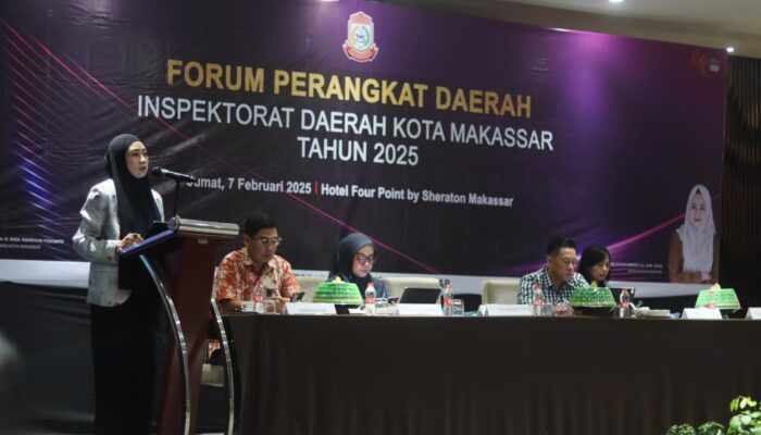 Forum Perangkat Daerah Inspektorat Makassar 2025, Tekankan Tata Kelola Pemerintahan yang Bersih dan Akuntabel