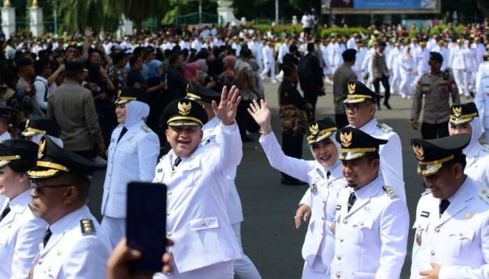 Munafri Arifuddin Resmi Jabat Wali Kota Makassar, Awali Era Baru Bersama Aliyah Mustika Ilham