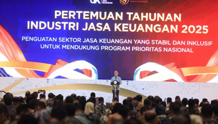 Penguatan Sektor Keuangan yang Stabil dan Inklusi Untuk Mendukung Program Prioritas Nasional di Pertemuan Tahunan Industri Jasa Keuangan 2025