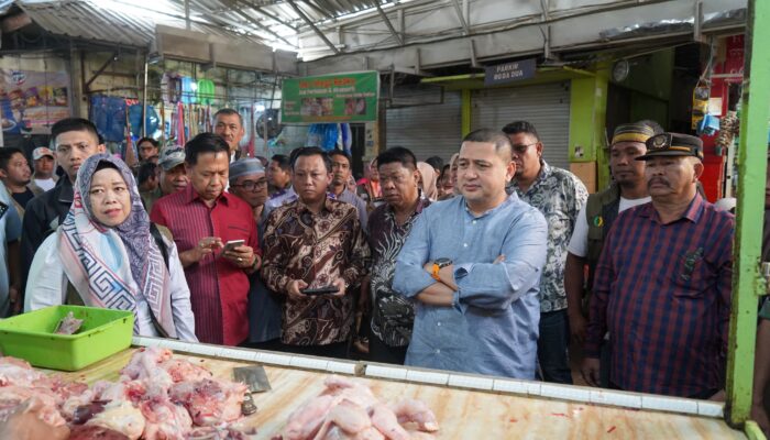 Plt Kadis Ketahanan Pangan Makassar Dampingi Wali Kota Pantau Harga Sembako, Cabai Rawit Melonjak