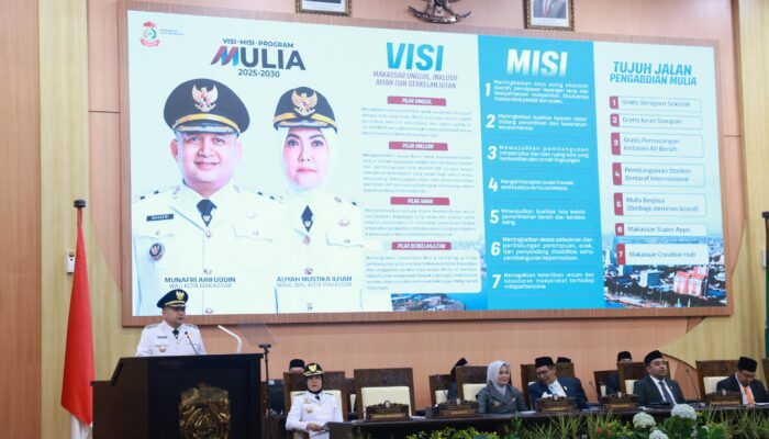 Pasca Sertijab, Wali Kota Munafri Arifuddin Fokus Efisiensi Anggaran dan Gerak Cepat Bangun Stadion