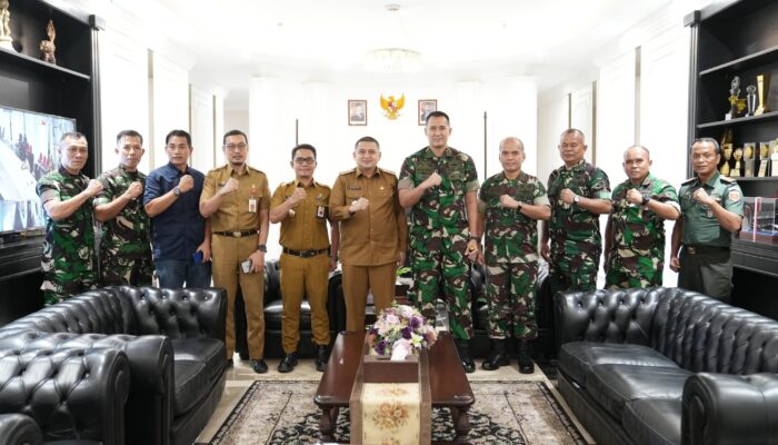 Tingkatkan Sinergitas, Wali Kota Makassar Terima Kunjungan Silaturahmi Dandim 1408/Makassar