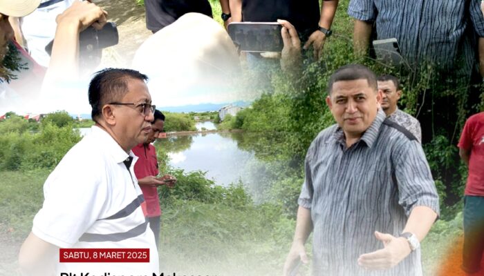 Plt. Kadispora Makassar Dampingi Wali Kota Tinjau Lokasi Alternatif Pembangunan Stadion Baru