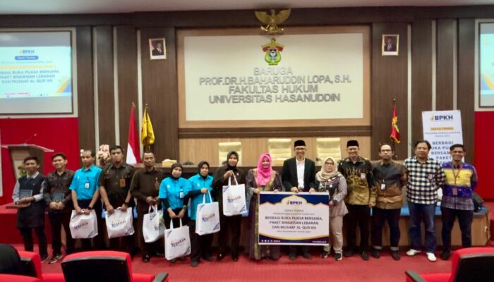 BPKH dan Rumah Zakat Gelar Buka Puasa Bersama, Prof. Sumbangan: Relevan dengan Visi Unhas