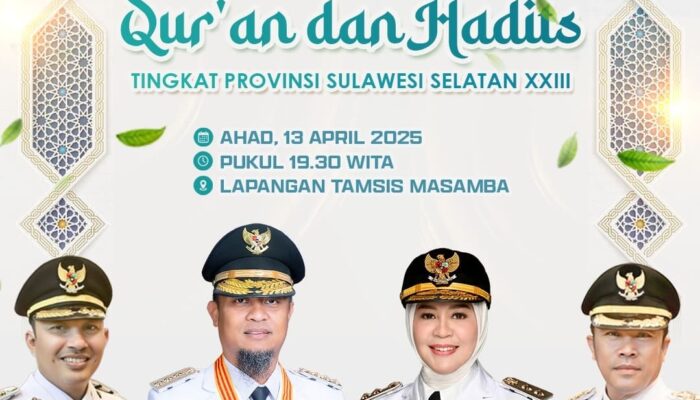 Luwu Utara Sambut 468 Peserta STQH XXIII Sulsel 2025