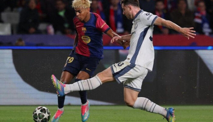 Lamine Yamal Cetak Gol Ajaib dan Pecahkan Rekor Mbappe di Liga Champions