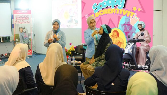 80 Wanita Muda Fashionable Ikuti Acara Scoopy Velocreativity Bersama Asmo Sulsel
