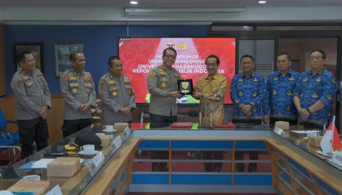 Unhas dan Polri Kolaborasi Dorong Pembentukan Pusat Kajian Kepolisian