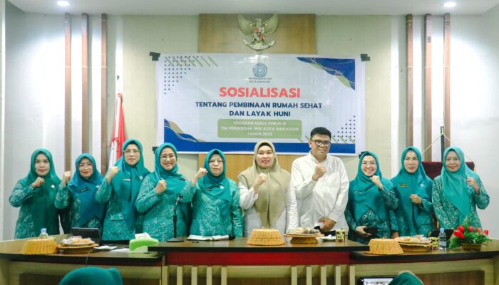 Sosialisasi Rumah Layak Huni, PKK Makassar Ajak Kader Jadi Agen Perubahan Lingkungan