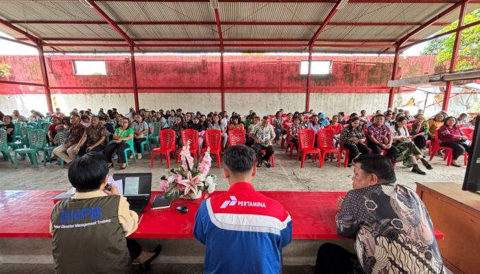 Perkuat Ketahanan Iklim, Pertamina Patra Niaga Sulawesi dan BPBD Bitung Gelar Sosialisasi Pengurangan Dampak Gas Rumah Kaca