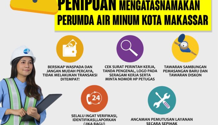 Jangan Percaya Oknum! Cek Identitas Petugas Resmi PDAM Sebelum Bertransaksi