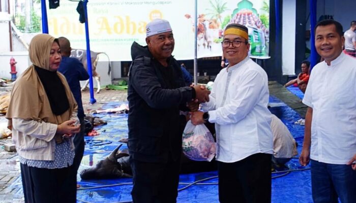 Pegadaian Kanwil Makassar Salurkan 80 Ekor Hewan Qurban, Wujud Kepedulian di Hari Raya Idul Adha 1446 H