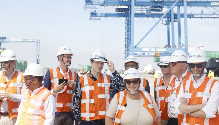 Delegasi Maritim Misi Ekonomi Belanda Apresiasi Inovasi dan Potensi Strategis Pelindo di Makassar New Port