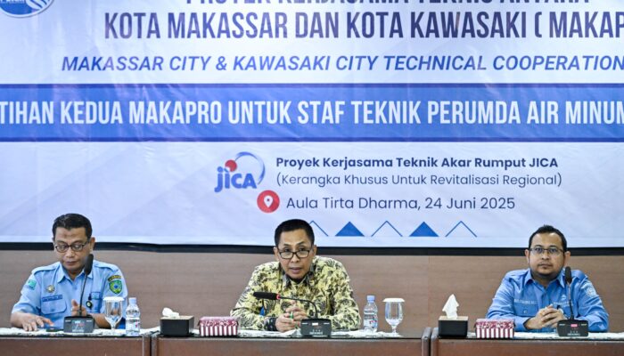 PDAM Makassar Gandeng Kota Kawasaki Jepang Tekan Kebocoran Air hingga 50 Persen