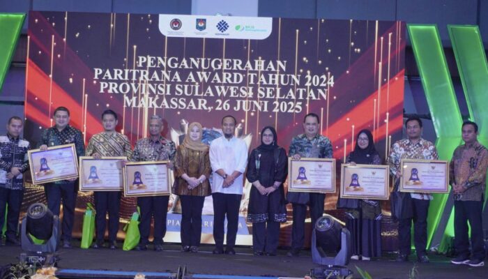 Selamat, Berikut Daftar Penerima Paritrana Award 2024 Tingkat Provinsi Sulawesi Selatan