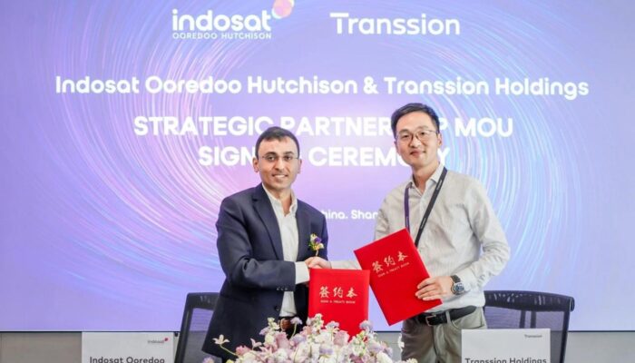 Indosat Ooredoo Hutchison dan Transsion Perkuat Inklusi Digital melalui Integrasi Layanan IM3 dan Tri