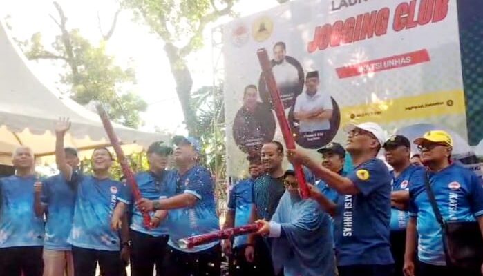 Gubernur Dukung Jogging Club IKATSI Unhas, Dorong Alumni Aktif Bangun Daerah