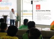 HUT Kemerdekaan RI, Pelindo Gelar Edukasi Safety Riding 80 Ojol di Makassar