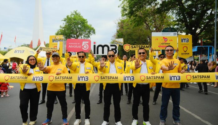“IM3 Bawa Proteksi Digital ke Makassar Lewat Fitur SATSPAM”