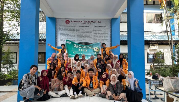 HMJ Matematika FMIPA UNM Sukses Gelar Rayon 1 GEOMETRI 2025 di Sulawesi Selatan