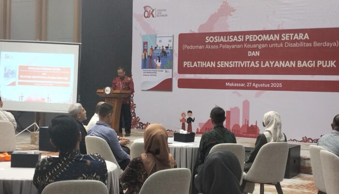 OJK Dorong Inklusi Keuangan Difabel Lewat Pelatihan Sensitivitas PUJK