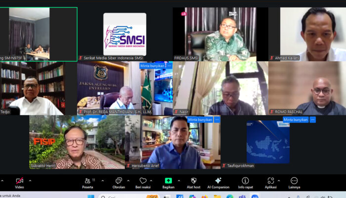 SMSI Gelar Rapat Bersama Dewan Pembina dan Dewan Pakar untuk Rumuskan Sikap Kebangsaan