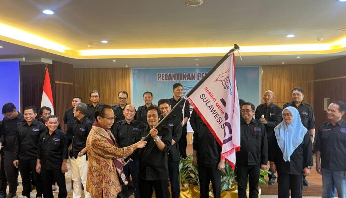 Anwar Sanusi Resmi Pimpin SMSI Sulsel 2025–2029, Siap Perkuat Media Siber