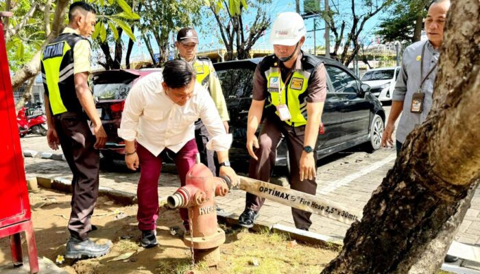 Simulasi Tanggap Kebakaran, Pelindo Regional 4 Makassar Tingkatkan Standar Keselamatan