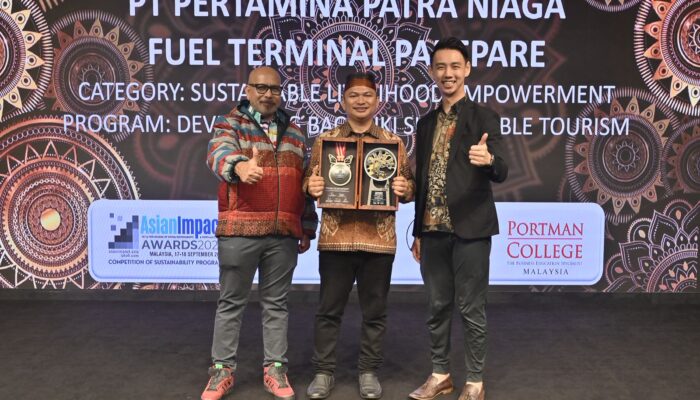 Pertamina Patra Niaga Regional Sulawesi Raih Dua Platinum Award di Asian Impact Award 2025