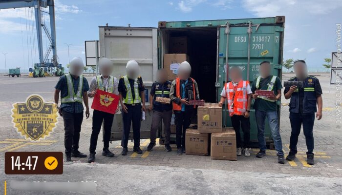 Gagalkan Rokok Ilegal! Bea Cukai Amankan 3,6 Juta Batang di Makassar