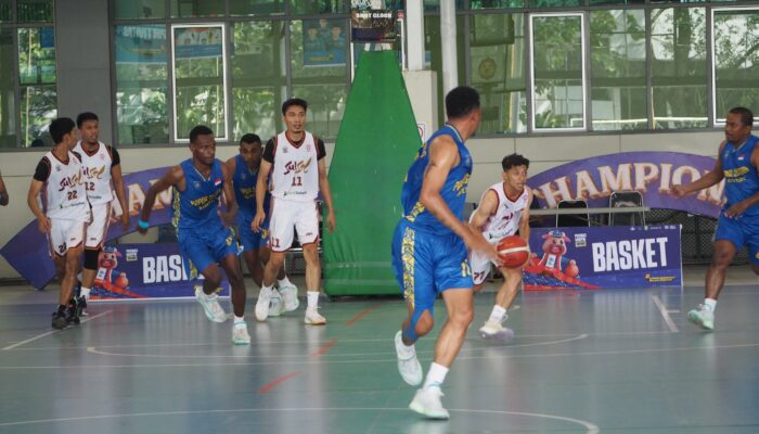 Tim Basket Putra Korpri Sulsel Melaju ke Semifinal PorNas XVII, Bidik Back to Back Champion