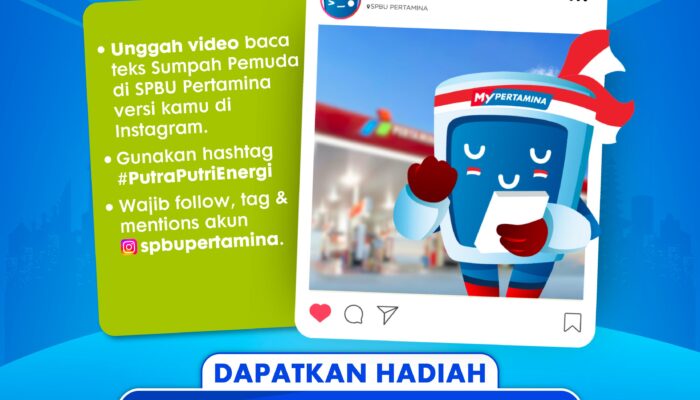 Pertamina Ajak Generasi Muda Nyalakan Semangat Sumpah Pemuda Lewat Aksi Kreatif di SPBU