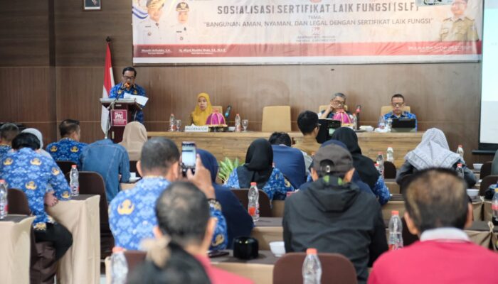 Distaru Makassar Gelar Sosialisasi SLF, Tegaskan Pentingnya Bangunan Aman, Nyaman, dan Legal
