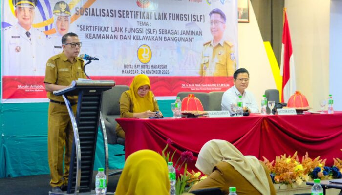 Pemkot Makassar Dorong Pemahaman SLF untuk Wujudkan Kota Dunia Berkelanjutan