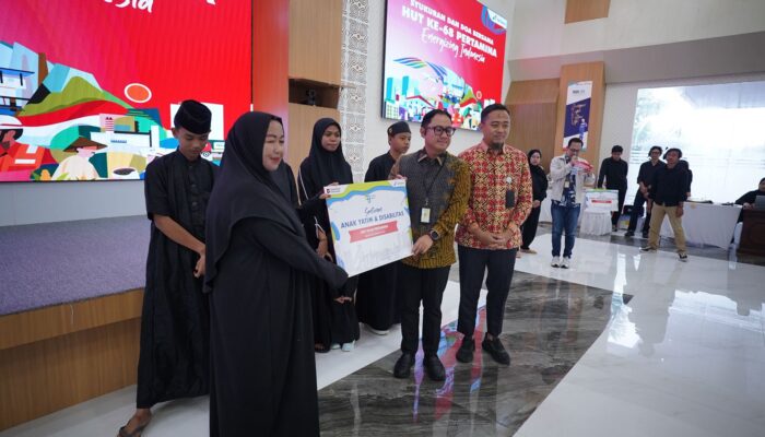 Pertamina Patra Niaga Sulawesi Berbagi Berkah untuk Panti Asuhan di Hari Ulang Tahun Pertamina ke-68