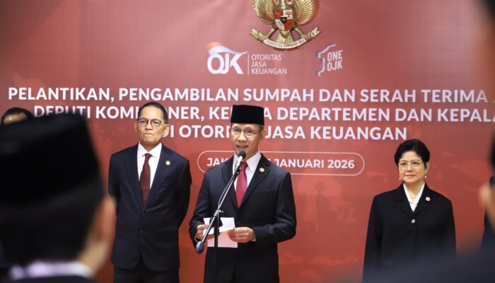 Lantik Pejabat Baru, OJK Perkuat Fungsi Pengawasan dan Transformasi Organisasi