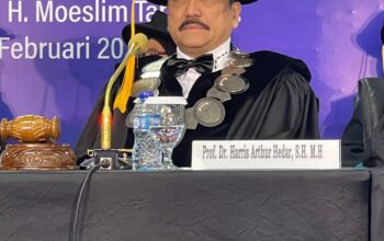 Ary Ginanjar Agustian Dianugerahi Guru Besar Kehormatan Ilmu Hukum