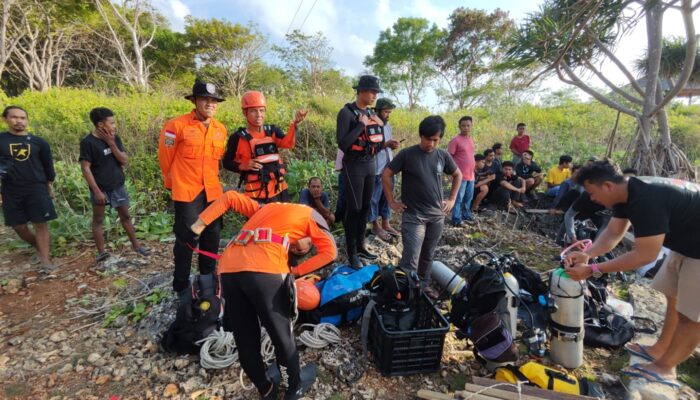 Basarnas Temukan Seorang Pemancing yang Tenggelam di Perairan Wisata Tamalelong Selayar