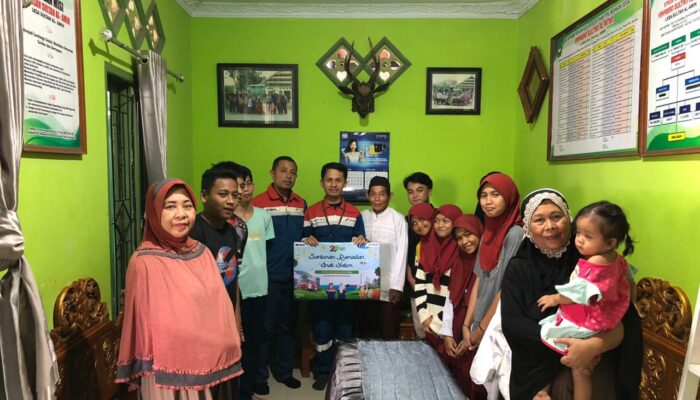 Pertamina Patra Niaga Regional Sulawesi Berbagi Santunan Ramadhan untuk 30 Anak Panti Asuhan Sultan Al-Amin di Kendari