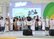 PT Pegadaian Kantor Wilayah SulSelBarRa Maluku Berikan Santunan kepada Anak Panti Asuhan dalam Acara Ramadhan Bareng Tring di Mall Panakkukang