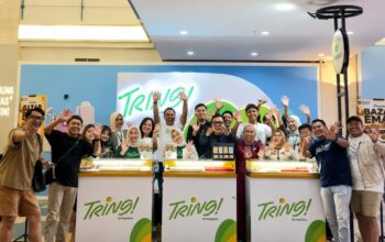 Tring It Up Pegadaian Area Makassar 1 Hadir di Mall Ratu Indah, Ajak Masyarakat Berinvestasi Emas Melalui Aplikasi Tring!