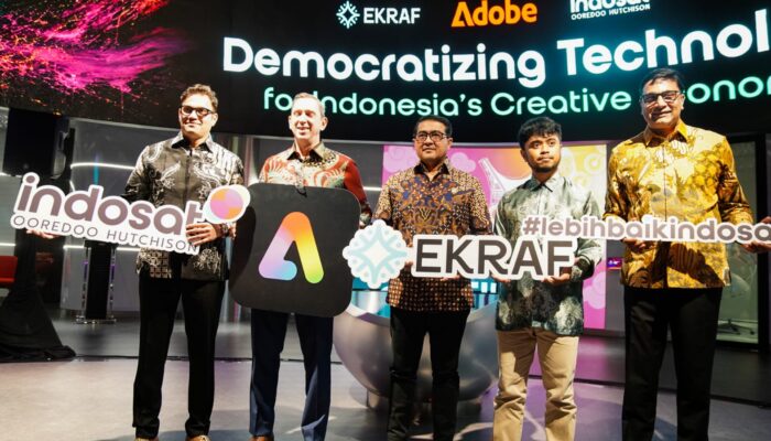 Kreator, Bersiaplah: Kemenekraf, Indosat, dan Adobe Hadir untuk Mengubah Kreativitas Menjadi Peluang Nyata